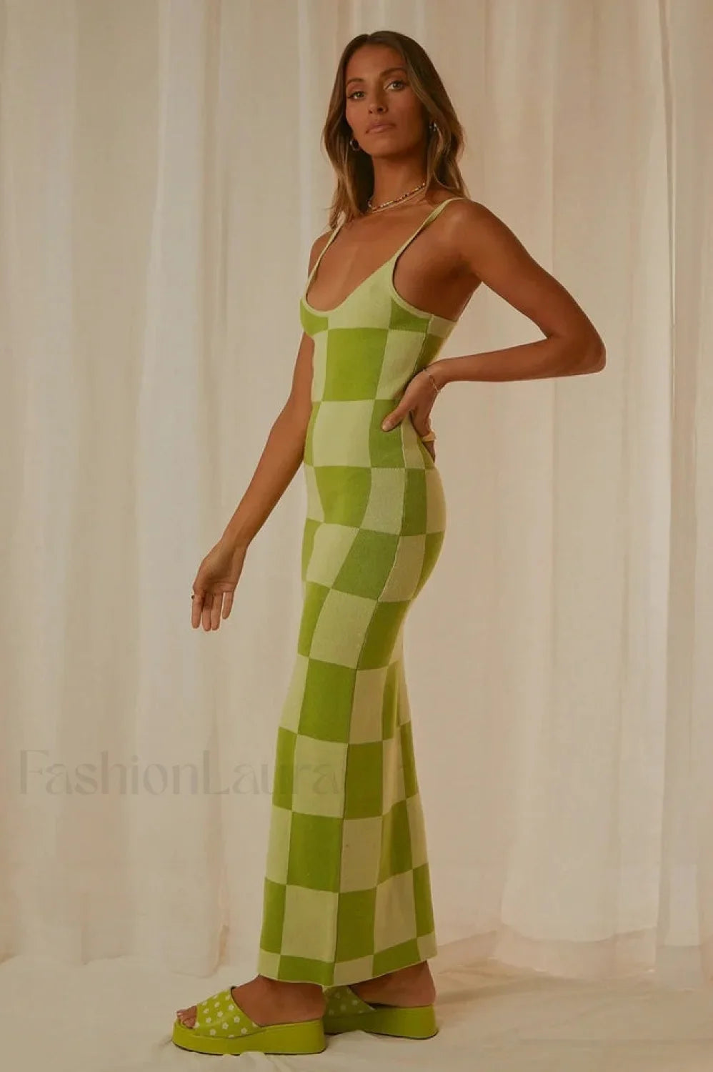 Cali Sweetheart Stylish Knit Maxi Dress