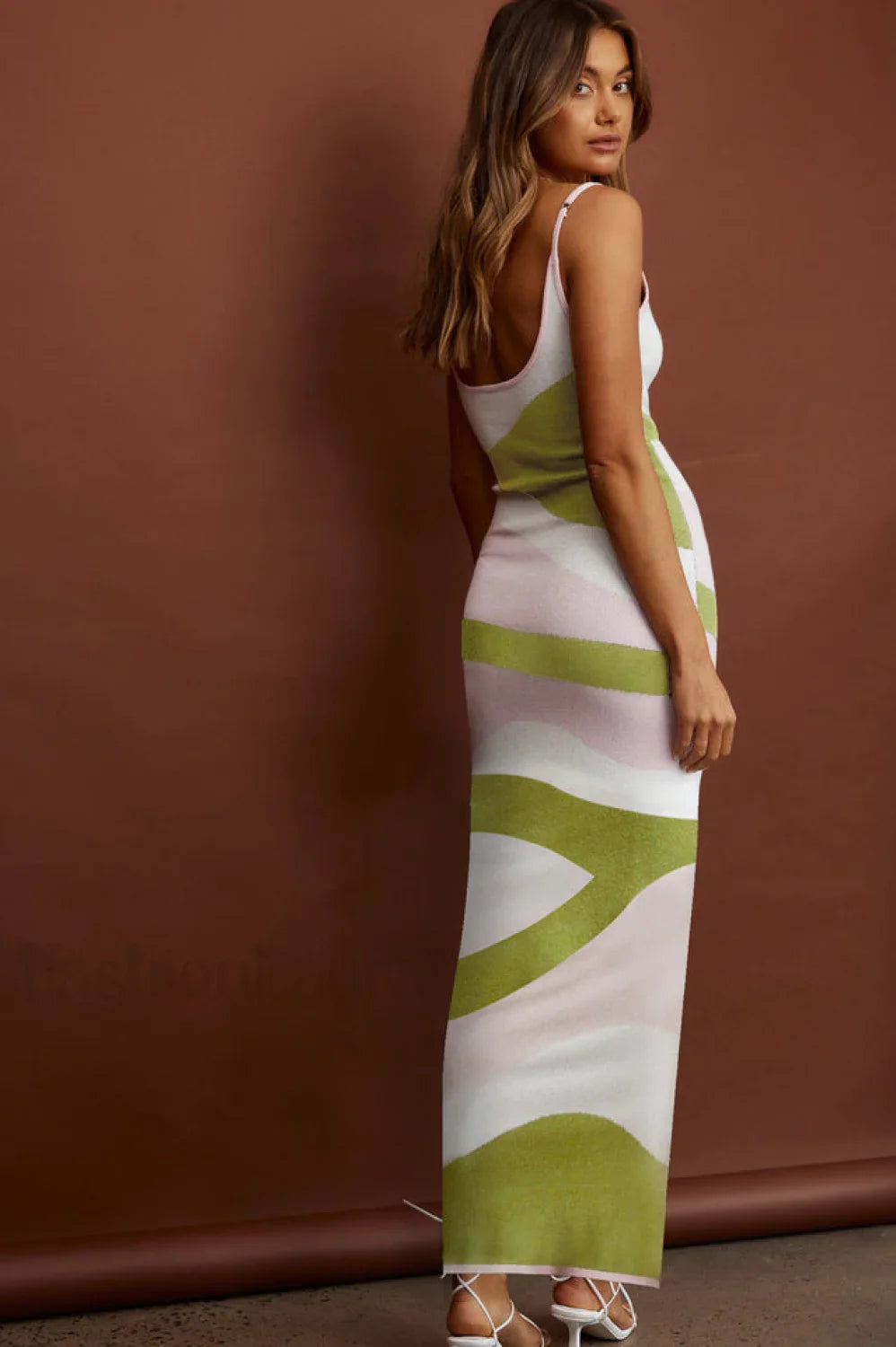 Cali Sweetheart Stylish Knit Maxi Dress