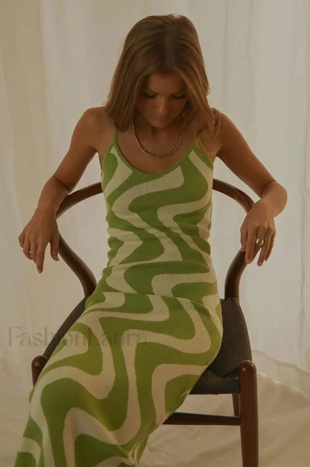 Cali Sweetheart Stylish Knit Maxi Dress