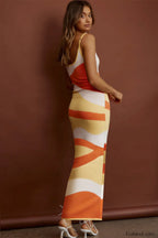 Cali Sweetheart Stylish Knit Maxi Dress