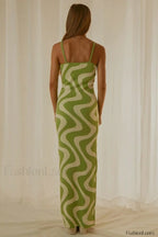 Cali Sweetheart Stylish Knit Maxi Dress