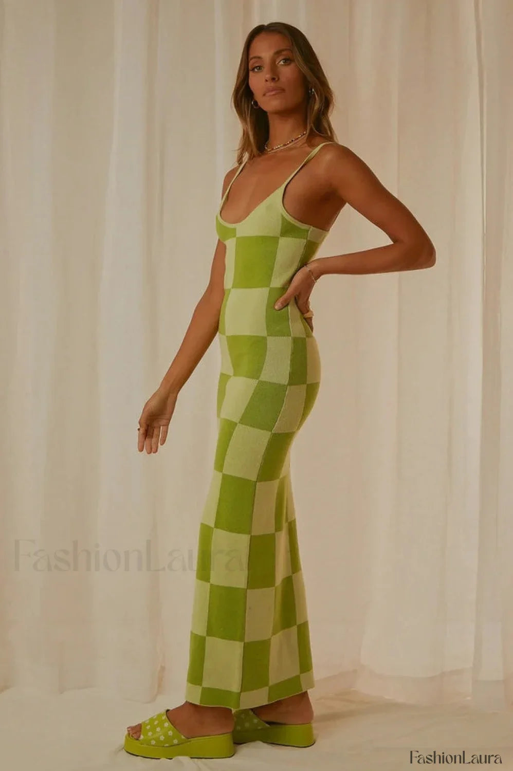 Cali Sweetheart Stylish Knit Maxi Dress