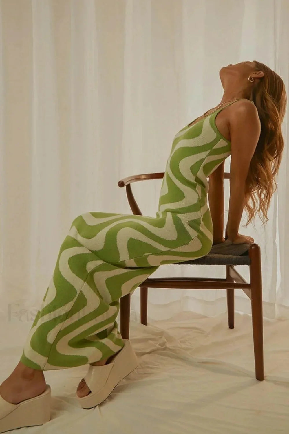 Cali Sweetheart Stylish Knit Maxi Dress S / 2#