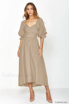 Call It Love Charming Two Way Dress S / Beige
