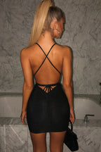 Capri Elegant Mini Dress