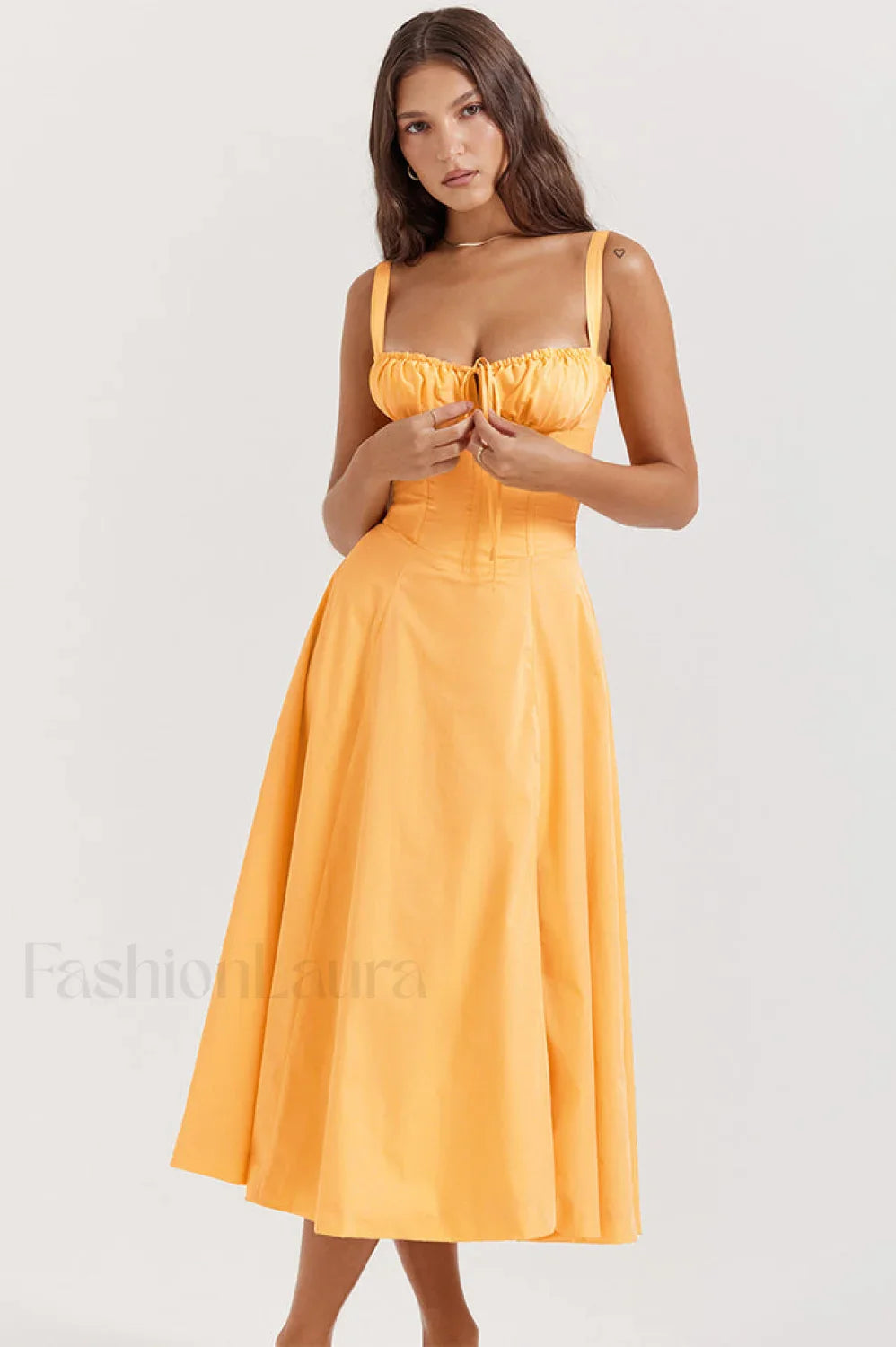 Carmen Elegant Bustier Sundress