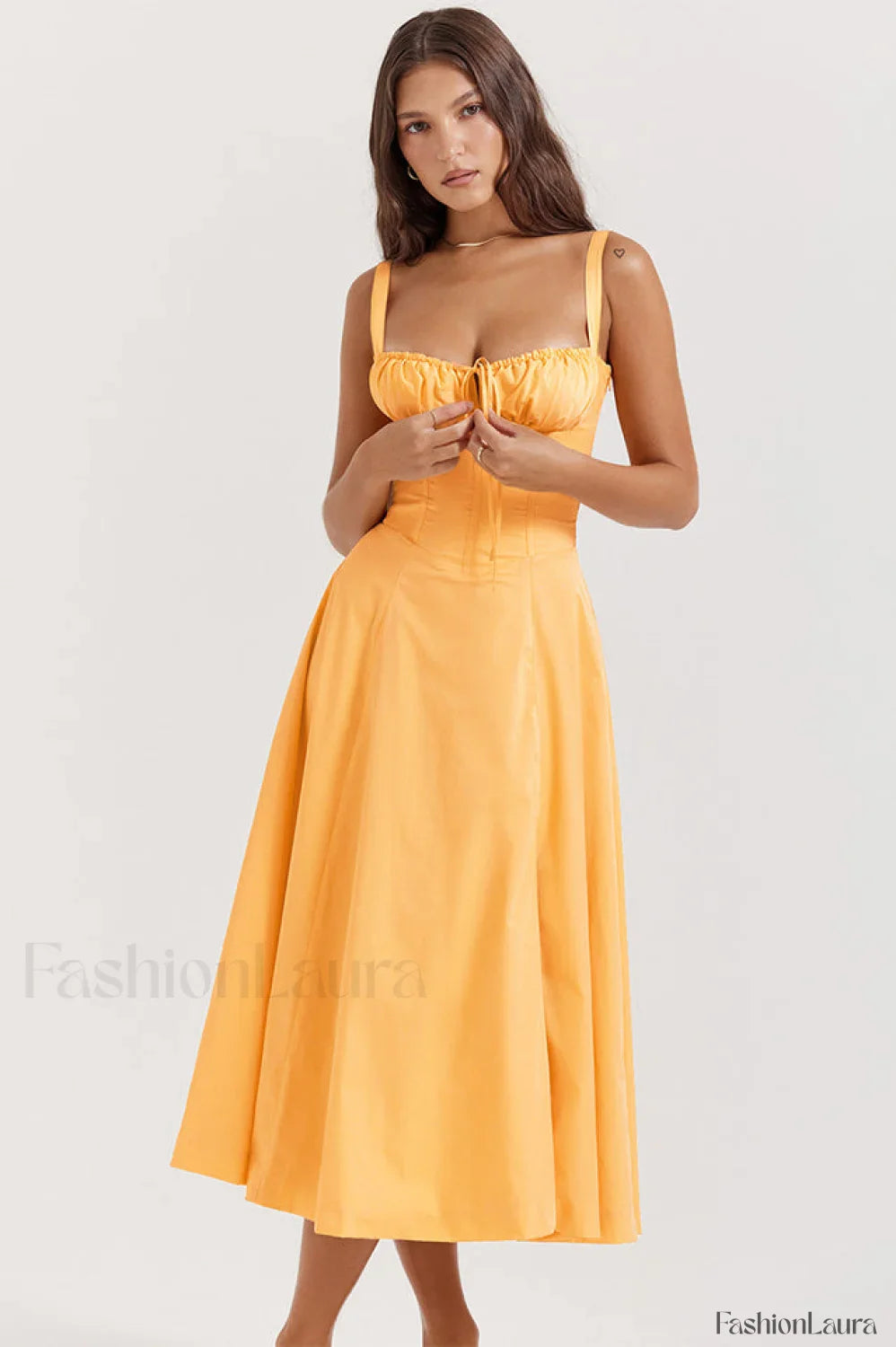 Carmen Elegant Bustier Sundress