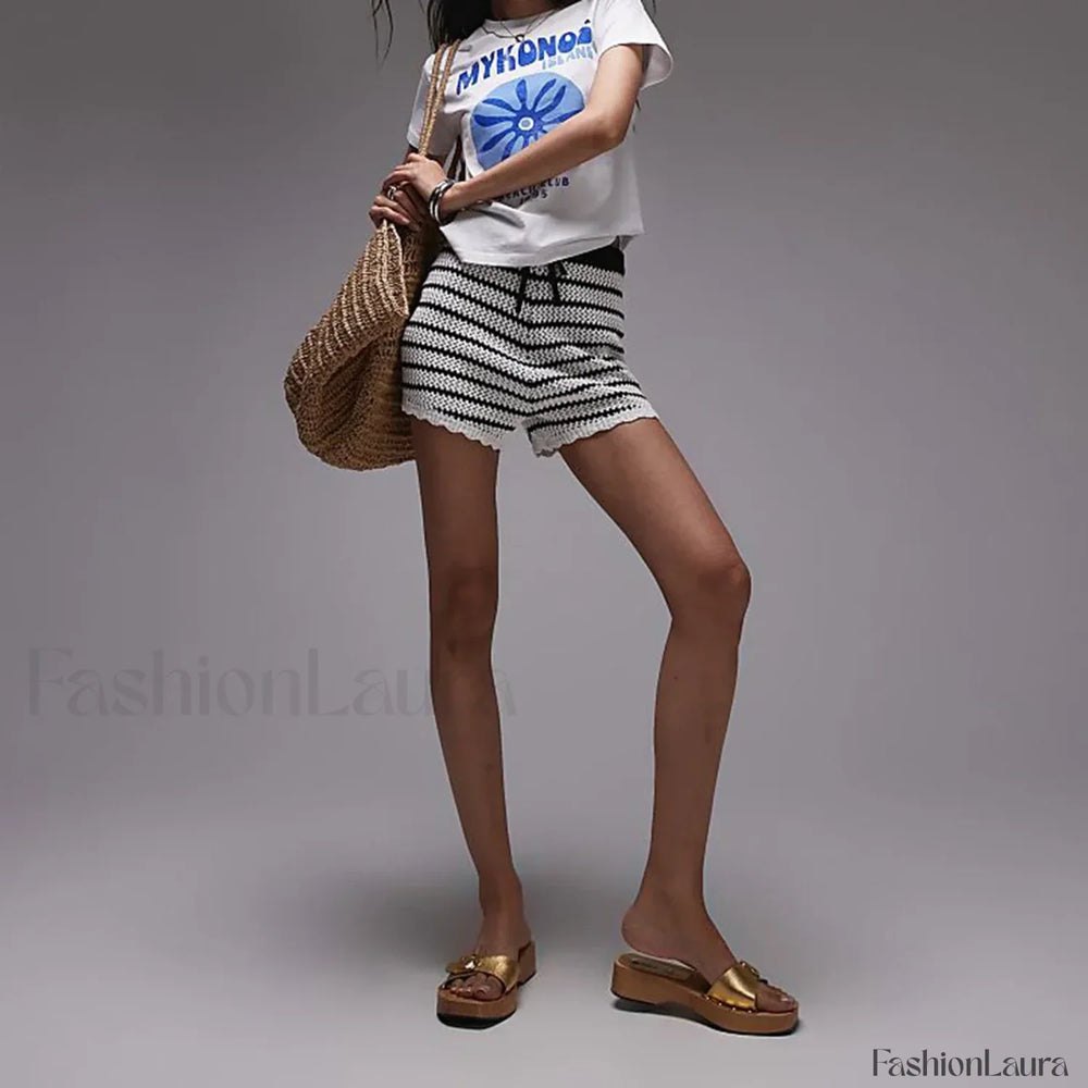 Casual Letter Print Round Neck T Shirt