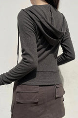 Casual Streetwear Hooded Hoodie