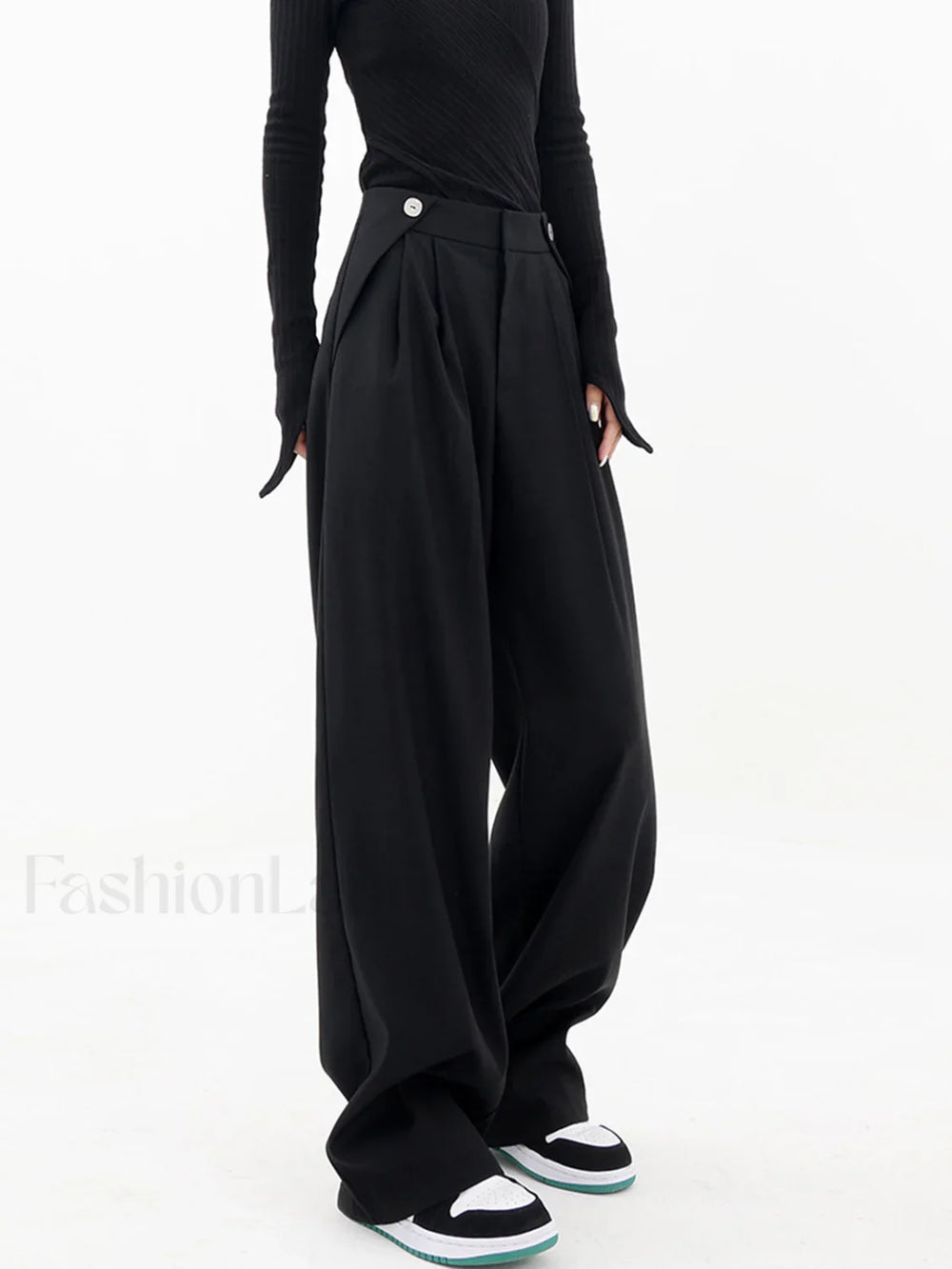 Casual Wide Graceful Leg Pants Pants