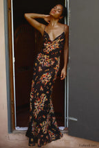 Catarina Elegant Maxi Dress S / Floral