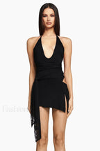 Cecelia Elegant Black Dress