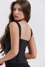 Chicca Blue Stylish Printed Top