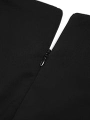 Chiffon Low Cut V neck Modern Pleated Zip Mini Dress Dresses