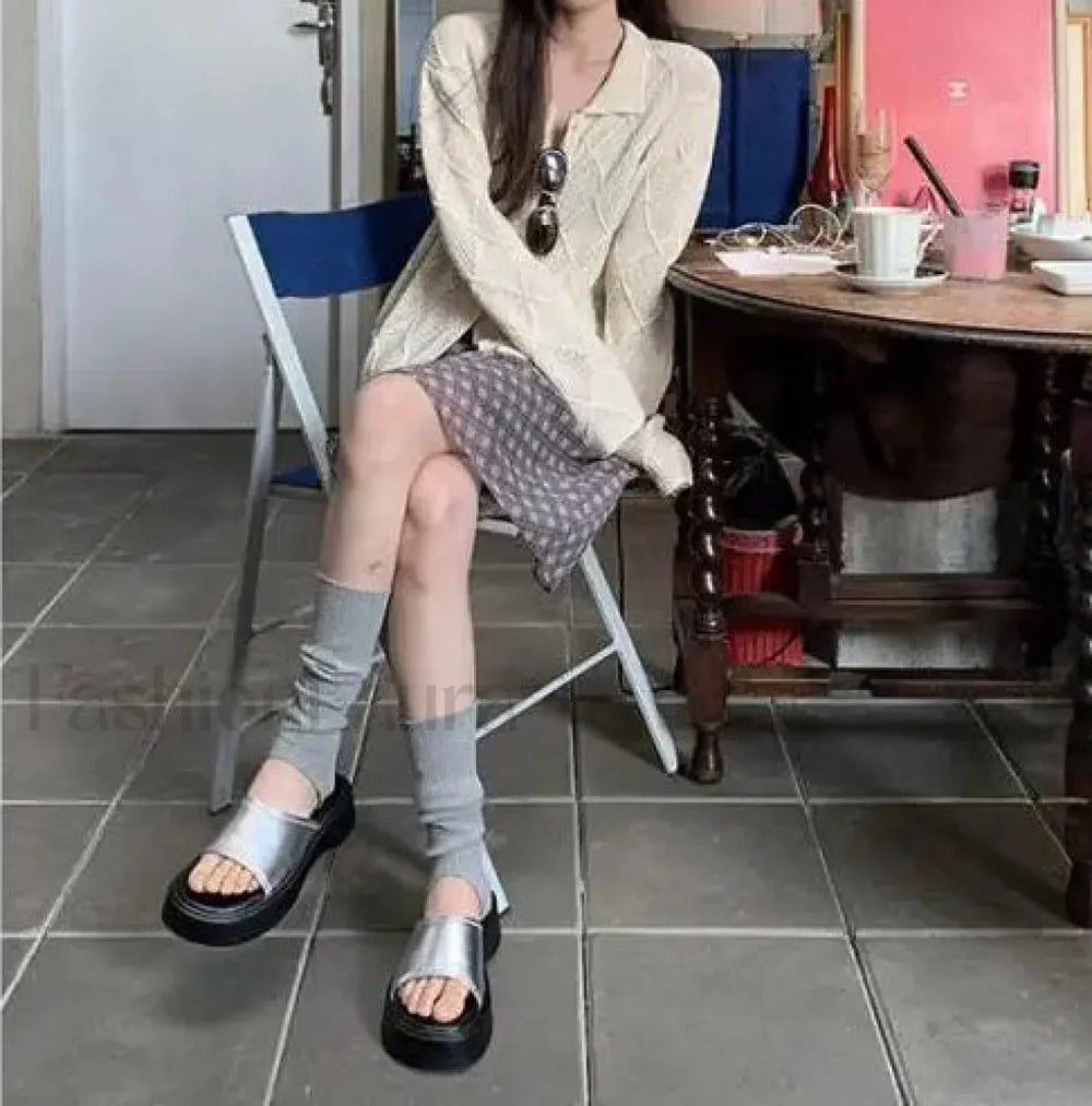 Chiffon Low Waist Patchwork Skirt