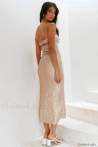 Chilling On My Charming Own Maxi Dress