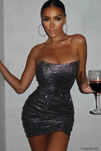 Cindy Elegant Mini Dress