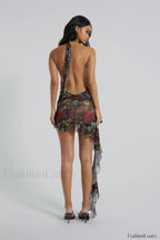 Cindy Plunge Stylish Mini Dress