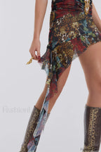 Cindy Plunge Stylish Mini Dress