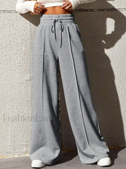 City Walk Wide Leg Sweatpants Grey / XS Sweatpants