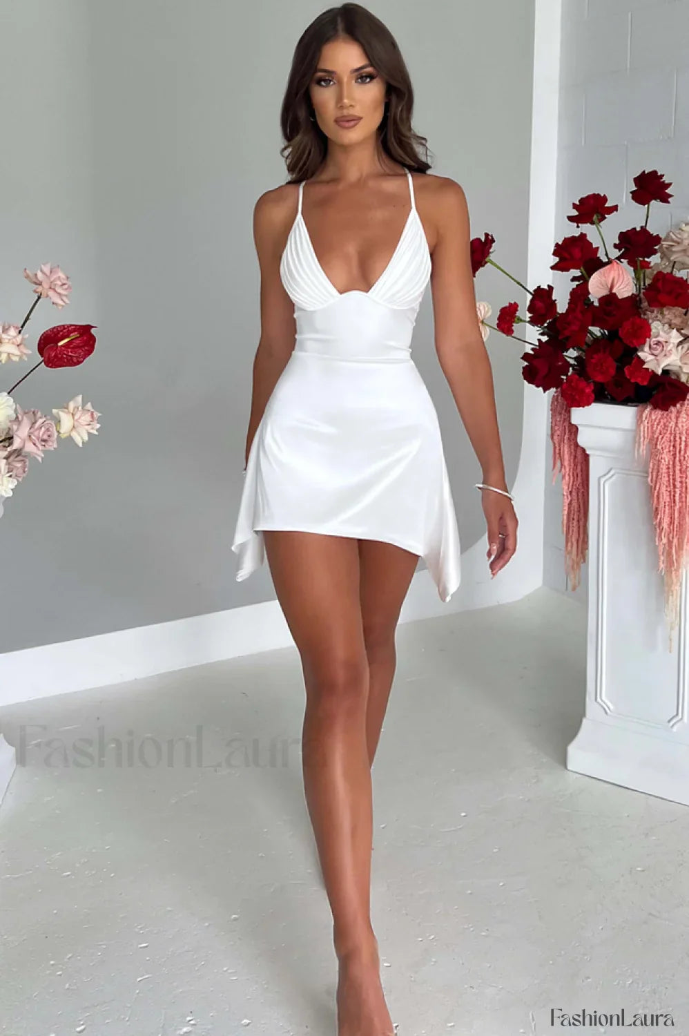 Clarise Elegant Mini Dress