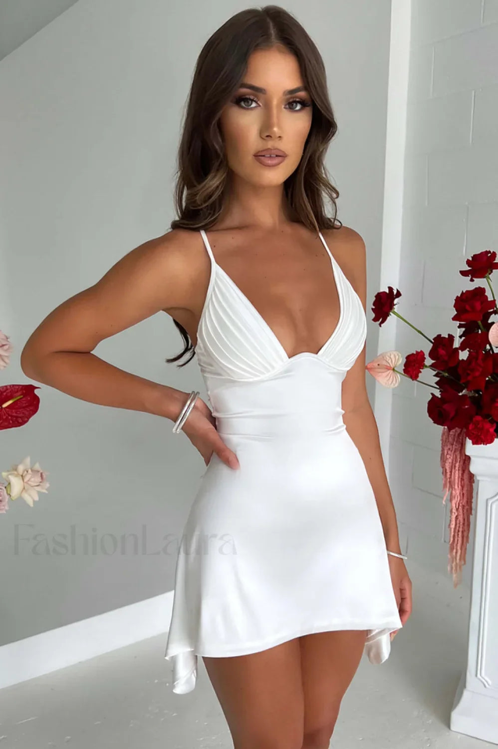 Clarise Elegant Mini Dress