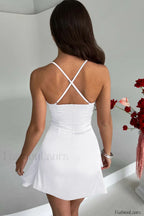 Clarise Elegant Mini Dress