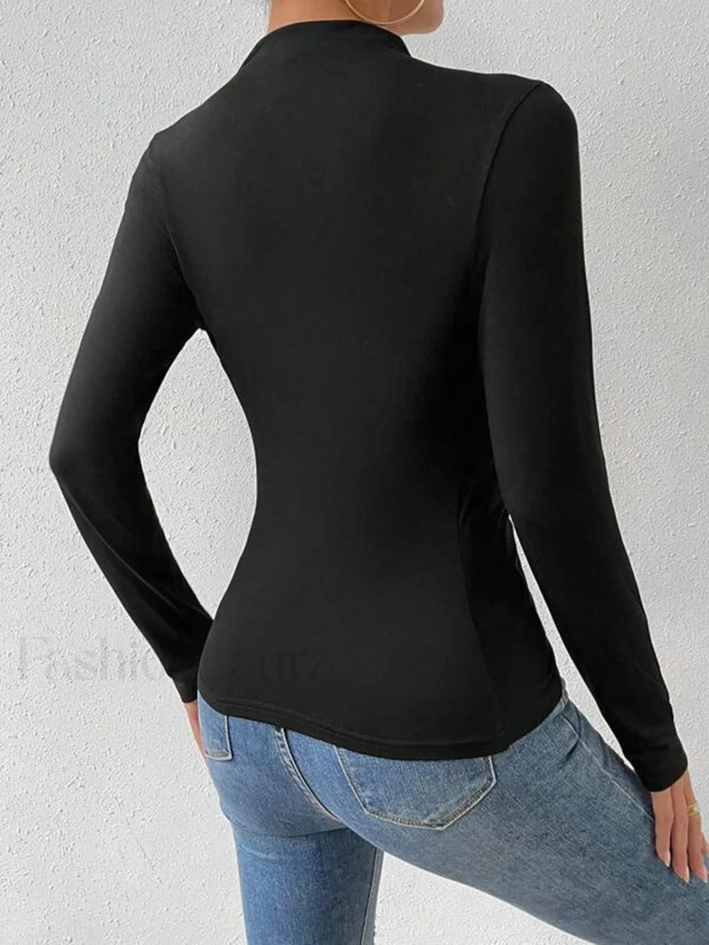 Color Block Long Sleeve T Shirt T Shirts