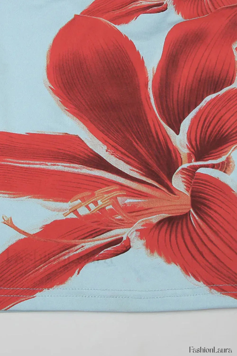 Colorful Printed Waist Slim Spice Girl Mini Dress