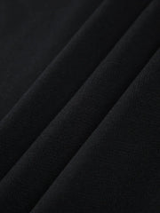 Contrast Trim Cutout Long Sweater Dress Sweater Dresses