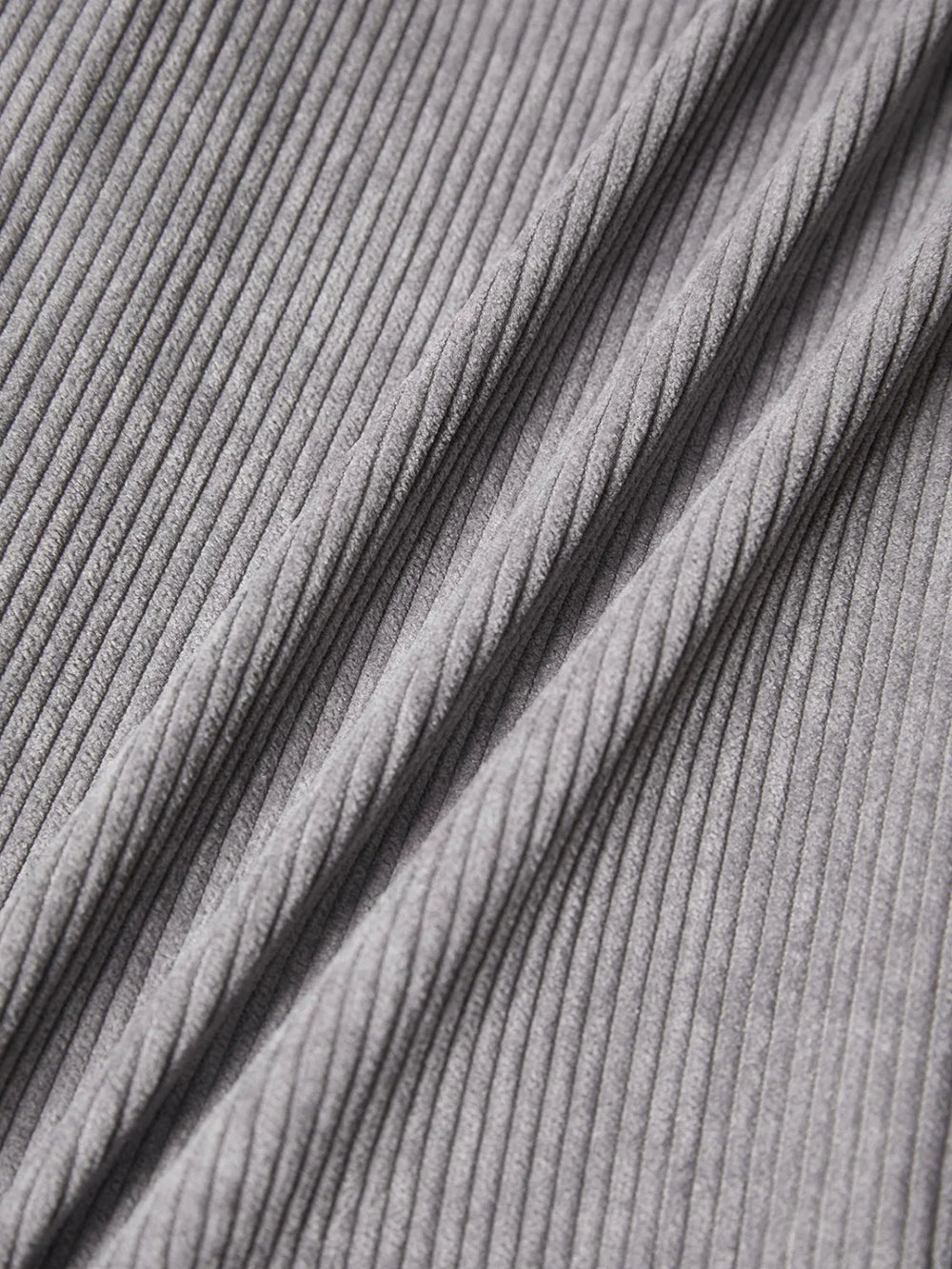 Corduroy Patchwork High Waist Straight Pants Straight Leg Pants