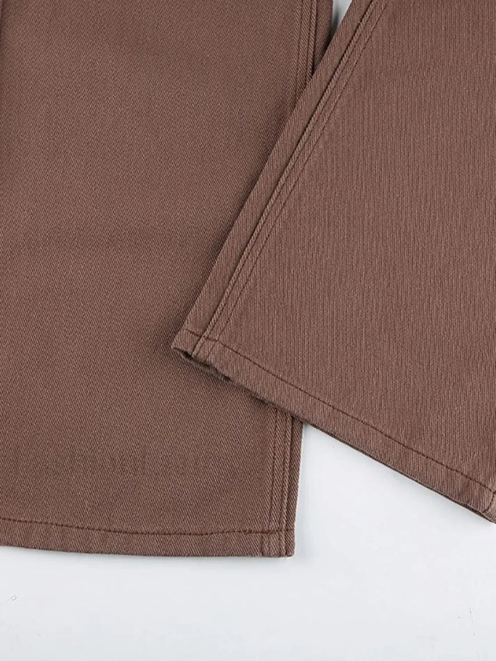 Corduroy Straight Leg Pants Pants
