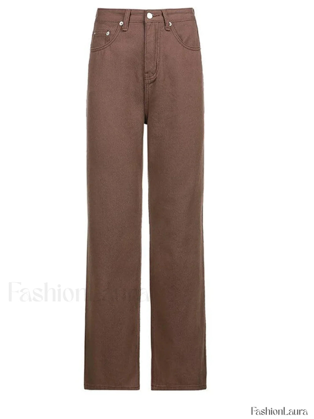 Corduroy Straight Leg Pants Pants