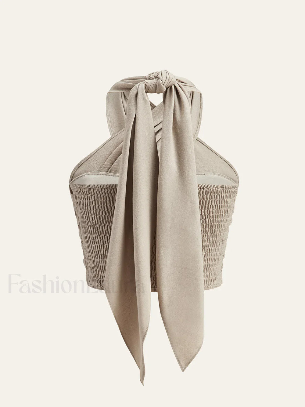 Cotton & Line Crisscross Halter Tank Top Tank Tops & Camis