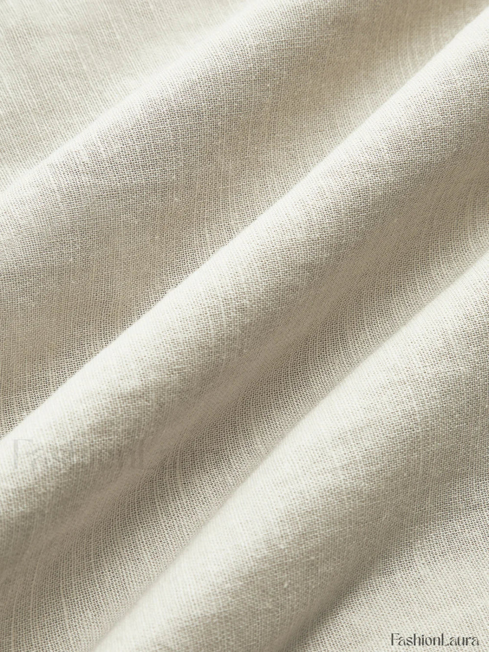 Cotton & Linen Pleated Cutout Long Dress Dresses