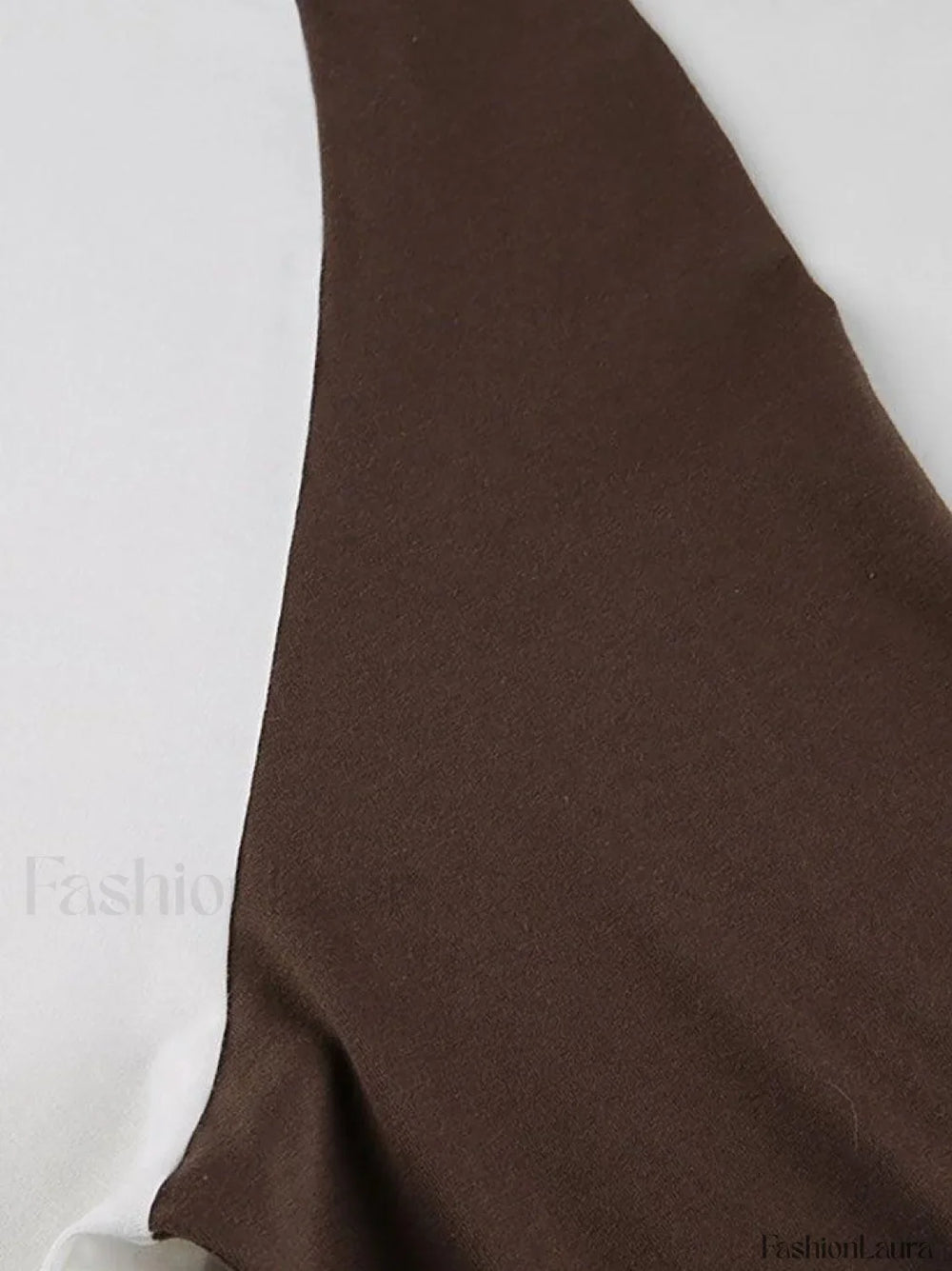 Crew Neck Raglan Sleeve Tee Brown / M Tops&Tees