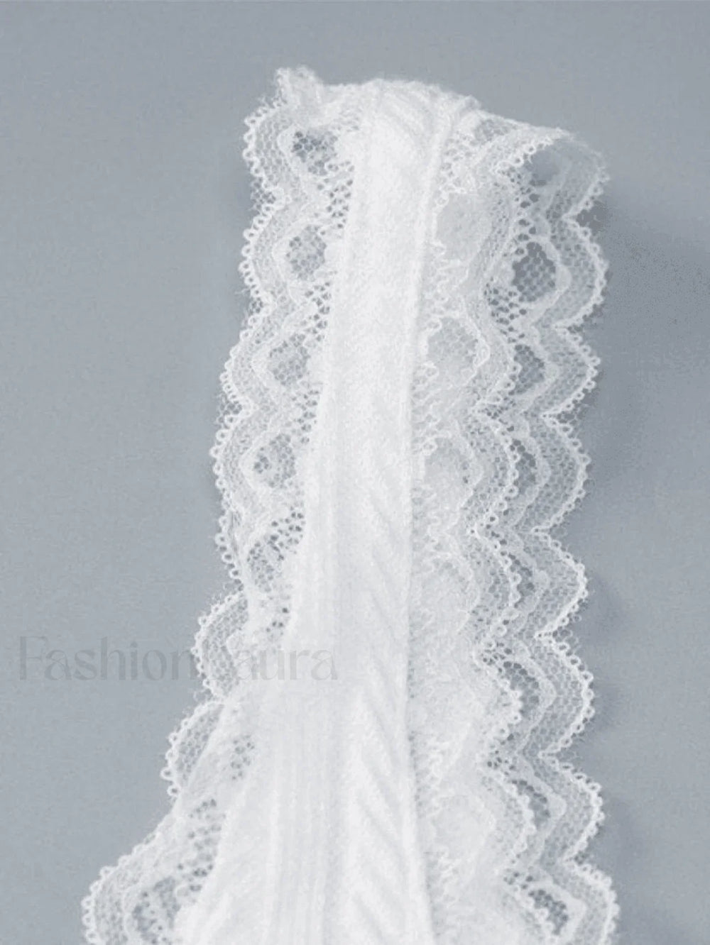 Cropped Lace Trim White Tank Top Tops&Tees