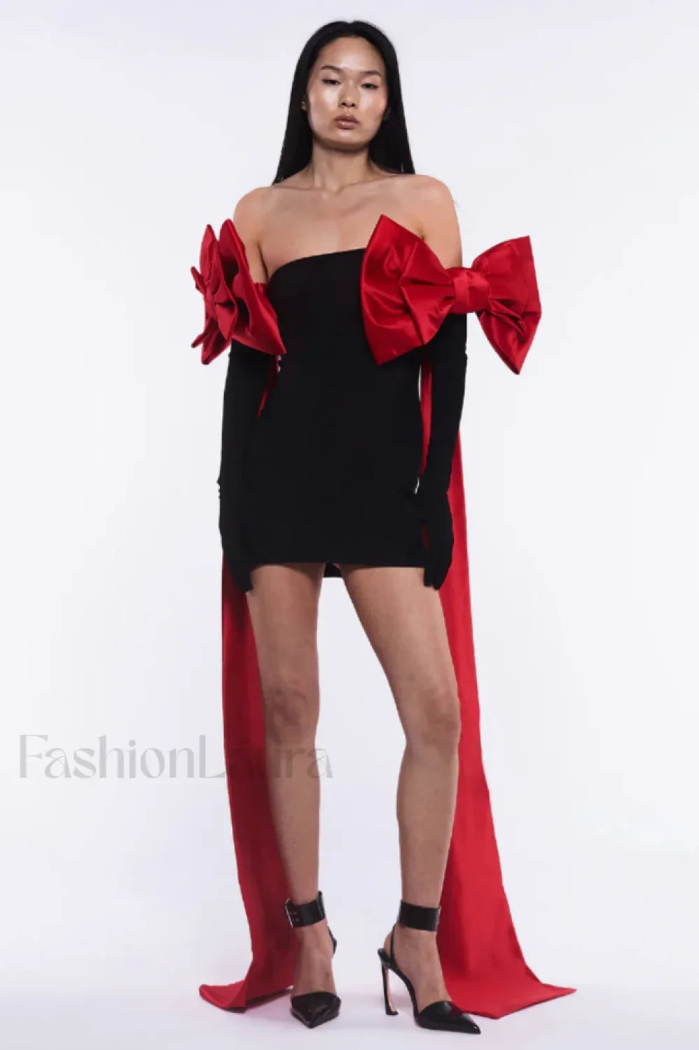 Cupid Dress Stylish & Gloves