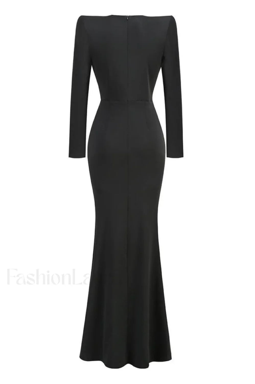 Cutout Crepe Stylish V Neck Dress