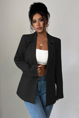 Minimalist Long Sleeve Blazer