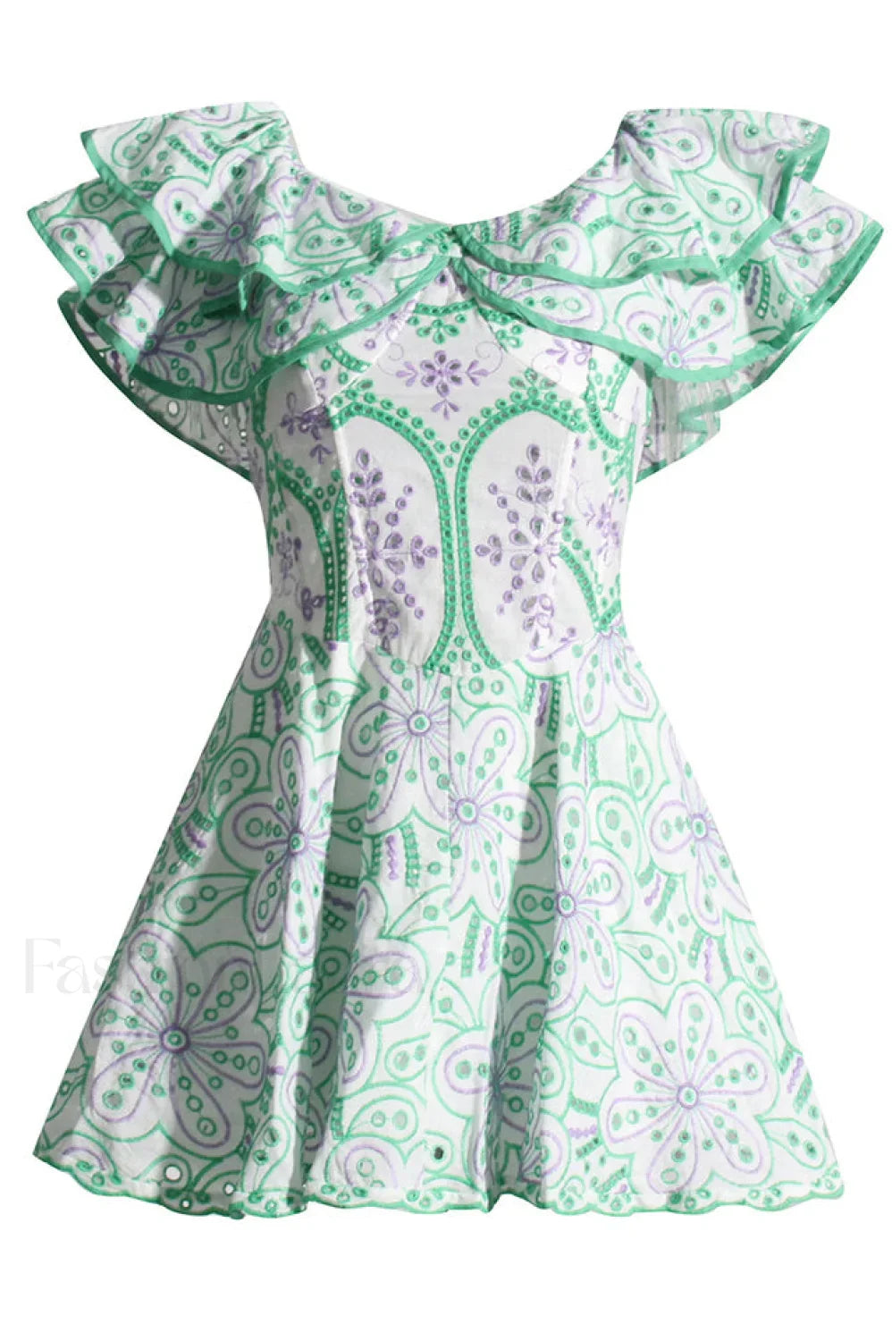 Dalia Elegant Mini Dress