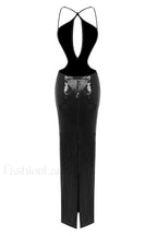 Darcy Backless Stylish Cutout Sequin Dress