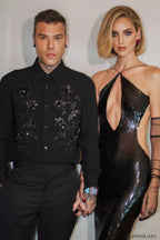 Darcy Backless Stylish Cutout Sequin Dress