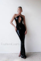 Darcy Backless Stylish Cutout Sequin Dress