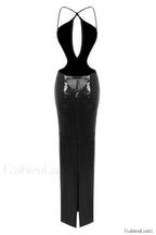 Darcy Backless Stylish Cutout Sequin Dress