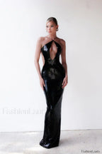 Darcy Backless Stylish Cutout Sequin Dress