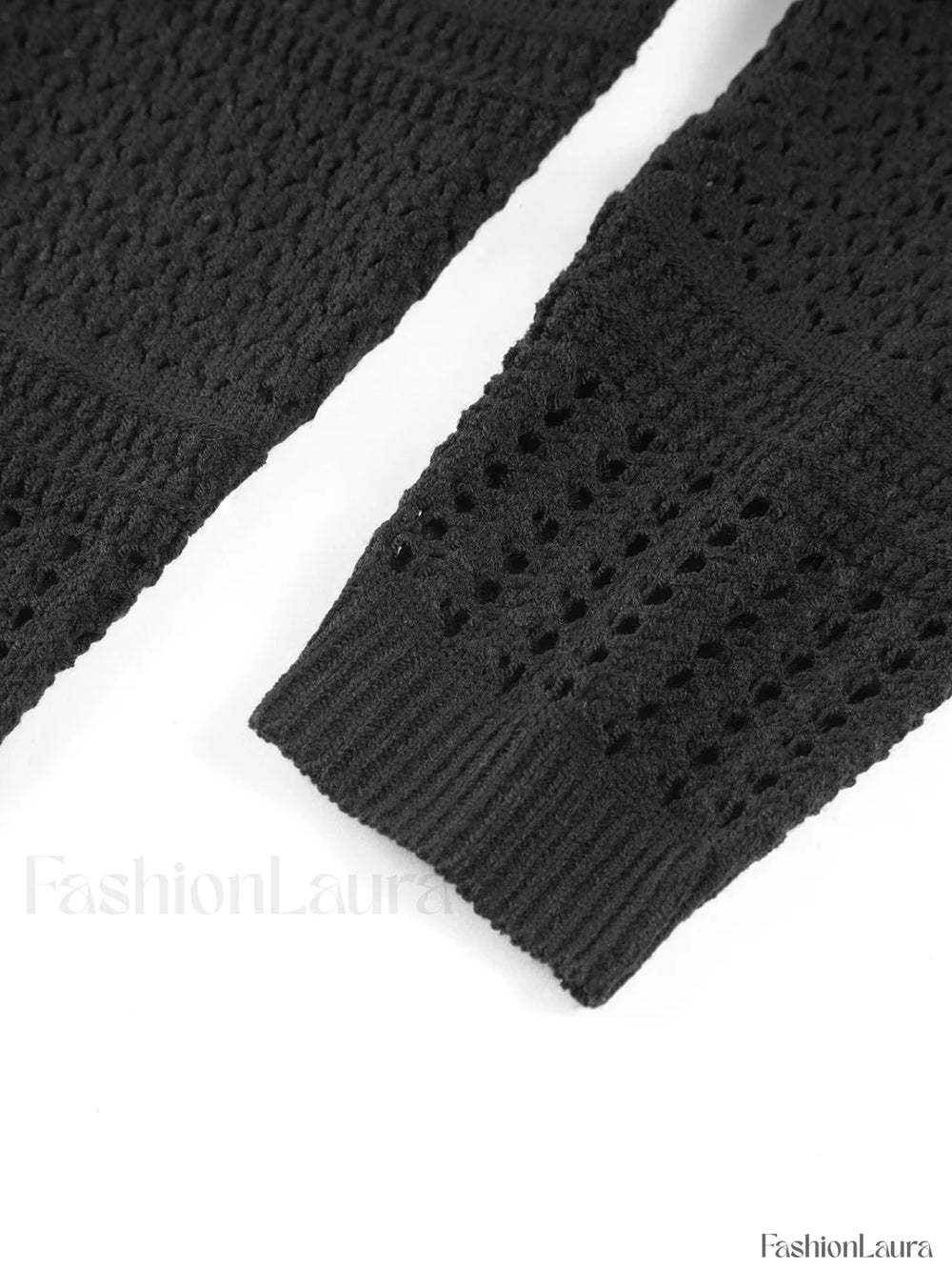 Days Like This Trendy Eyelet Knit Top Sweaters L