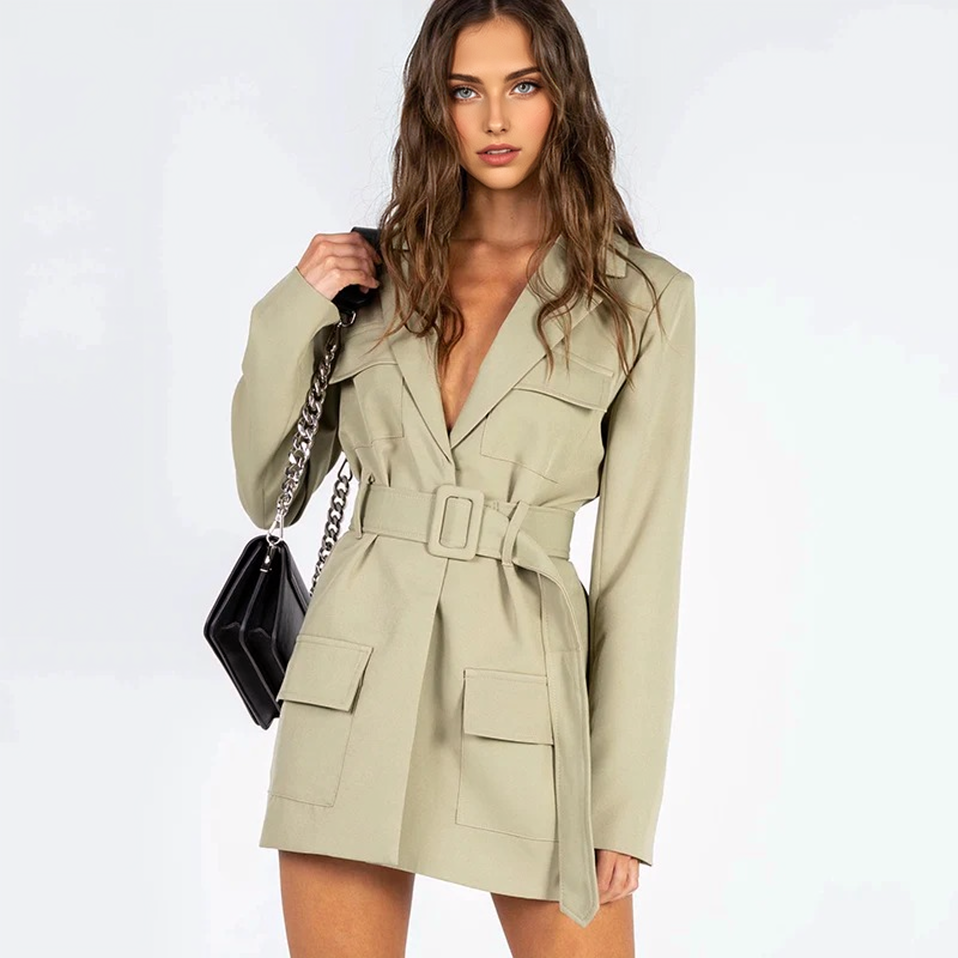 Julia Fashion - Women Blazer Dress