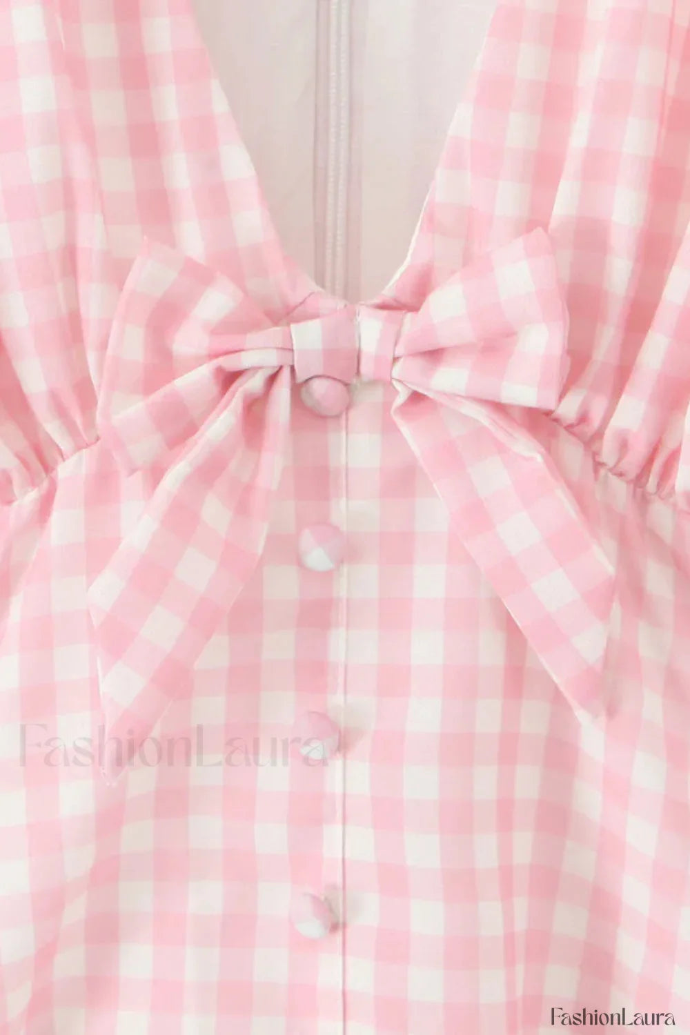 Deep V Neck Backless Pleated Printed A Line Mini Dress