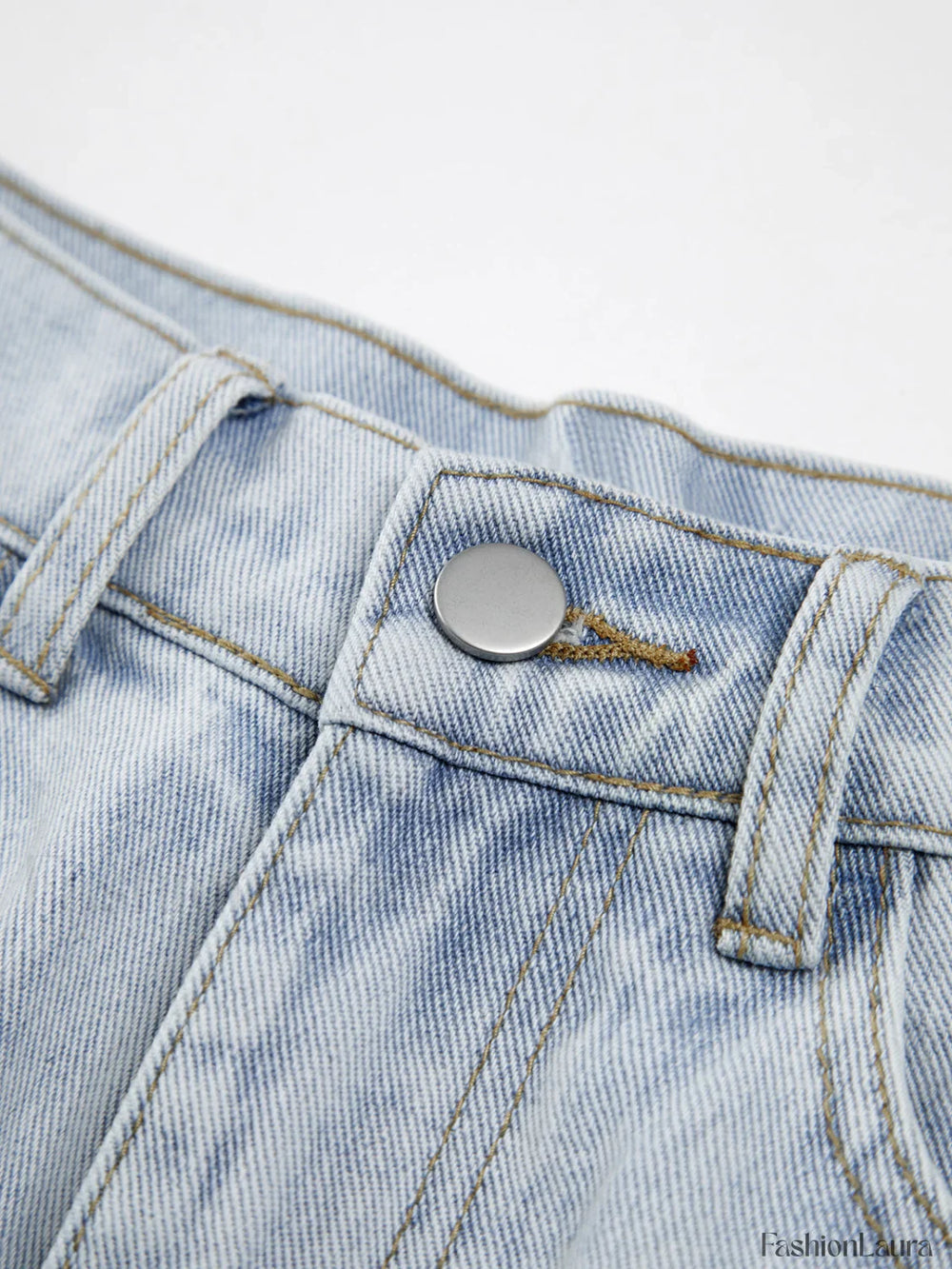 Denim Straight Graceful Leg Jeans Jeans